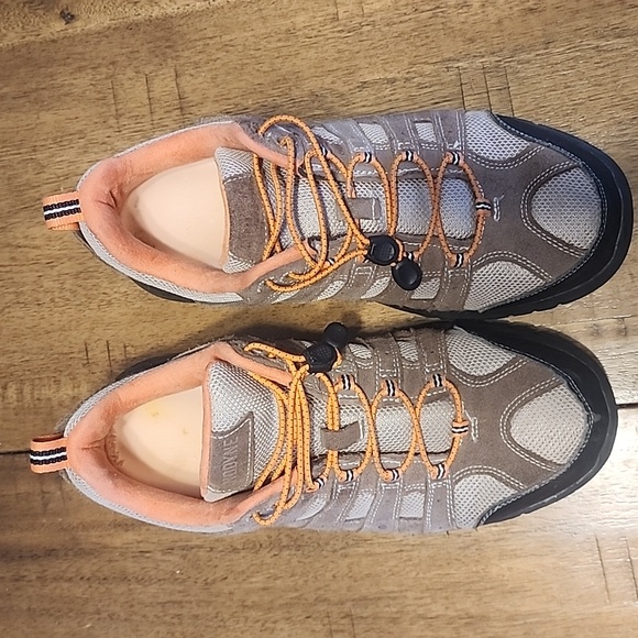 ANODYNE BROWN AND ORANGE HIKING SHOES SZ 10.5 - Picture 9 of 16